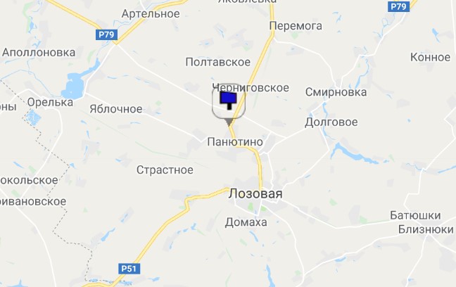 Карта гинеевка харьковская область